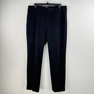 NYDJ Lift Tuck Technology Ankle Pants Womens 14 Black Stretch Office‎ Teacher